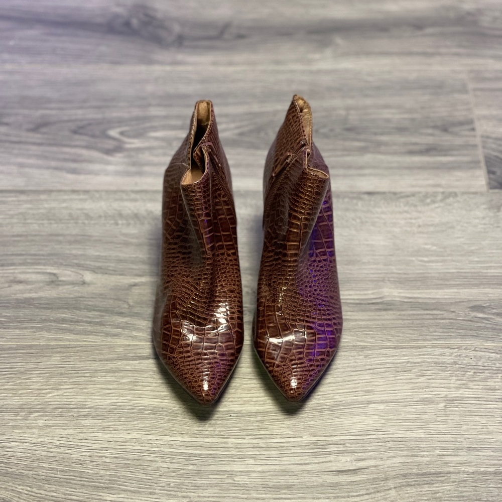 Brown Python Lindy Boots - image 2